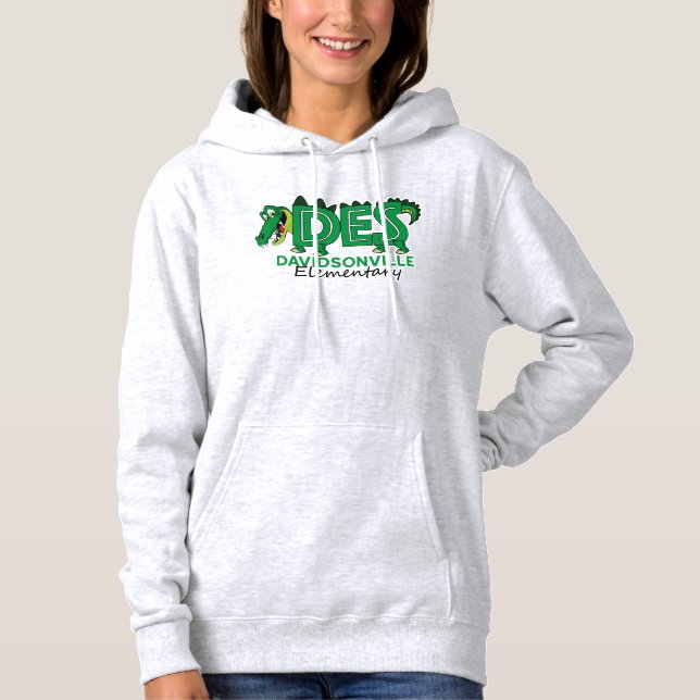 DES - Sweat - shirt à capuche d'engrenage Gator (Devant)