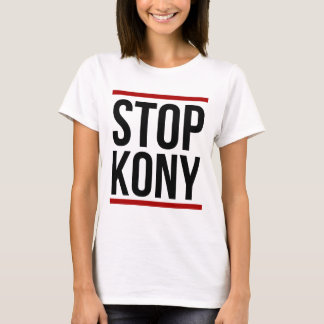 Des T-shirts "arrêtez Kony" (tee - shirt) et des