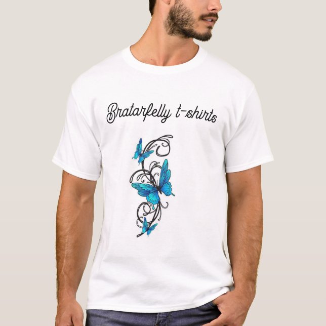 Des t-shirts bratarfelly design. (Devant)