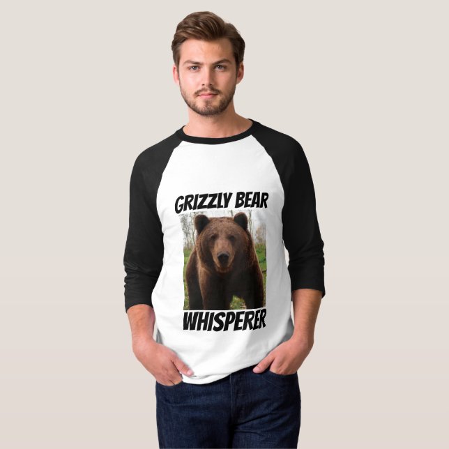 DES T-SHIRTS DE MENS FUNNY BEAR BEAR (Devant entier)