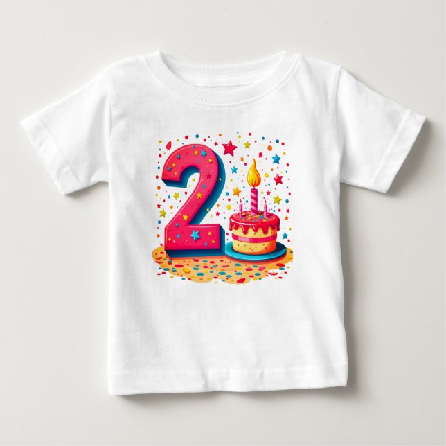 Des T-shirts pour l'anniversaire d'un enfant de de (Devant)