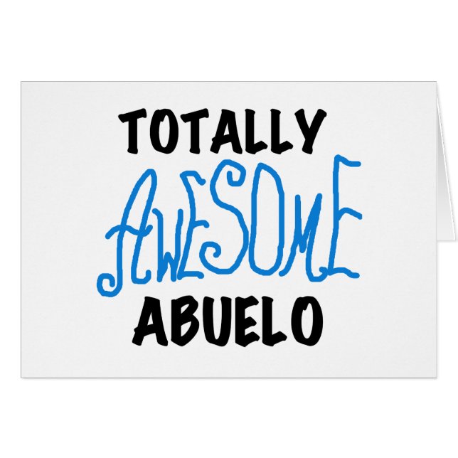 Des tee-shirts et des cadeaux Abuelo absolument gé (Devant Horizontal)