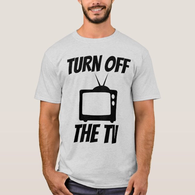 DÉSACTIVEZ LES T-SHIRTS DE TÉLÉVISION (Devant)