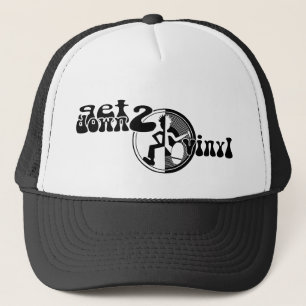 Descendre au casquette graphique vinyle