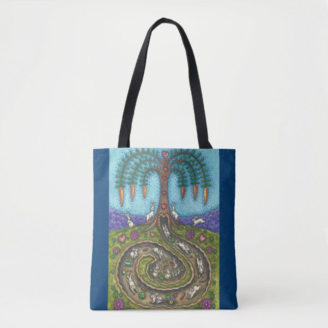 DESCENDRE LE SAC FOURRE-TOUT DE TROUS DE RABBBIT (Devant)