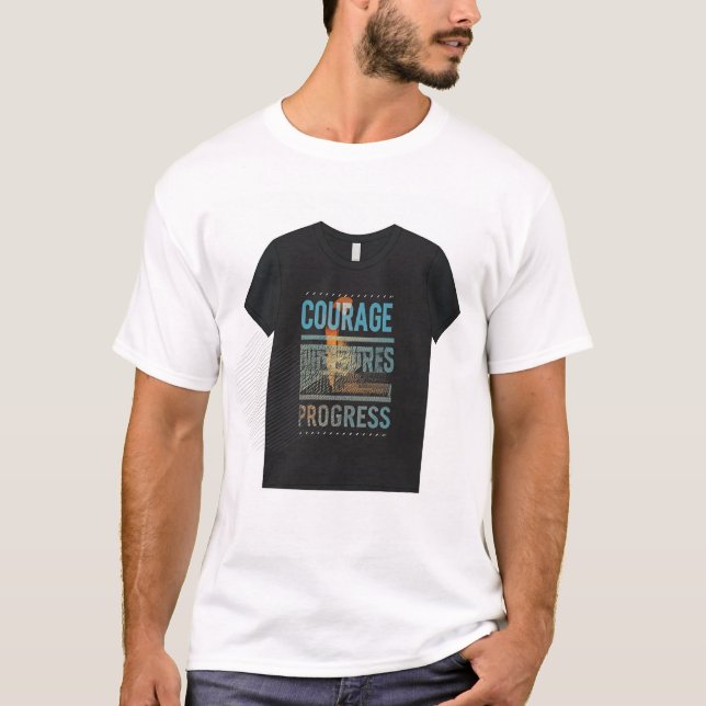 Description de la conception des T-shirts (Devant)