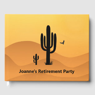 Desert Cactus Design Livre d'or