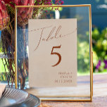 Désert de Whimsical | Numéro de table beige<br><div class="desc">Ce désert fantaisiste | le numéro de table beige est parfait pour votre simple mariage rustique de l'ouest beige et terre cuite. La palette de couleurs de saumons neutres est vintage au sud-ouest avec une touche rétro moderne. Le script est une délicate calligraphie minimaliste manuscrite qui est assez élégant et...</div>
