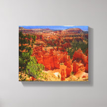 Desert Hoodoos Stretted Canvas Impression