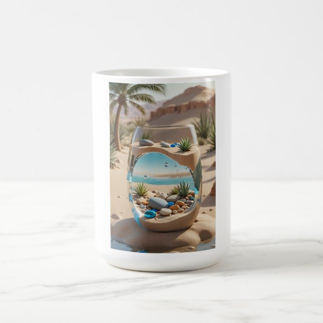 Desert Oasis Glass Mug (Centre)