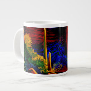 Desert Peint par Sunset Large Coffee Mug
