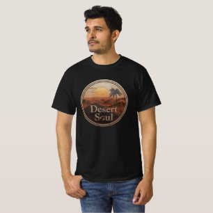 Desert Soul T-Shirt Aventure Coucher de Soleil V