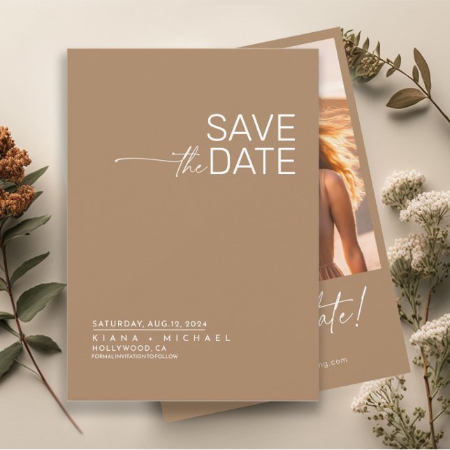 Desert Vibes Mariage Modèle photo Vert ID1019 (Créateur téléchargé)