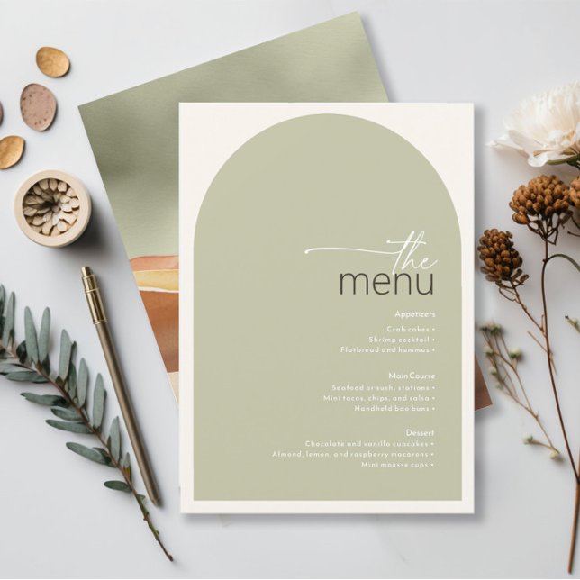 Desert Vibes Paysage Mariage Sage ID1019 (Créateur téléchargé)