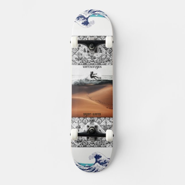 DesertSurfer/Vortexovvision Skateboard (Recto)