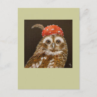 Desi the owlet carte postale
