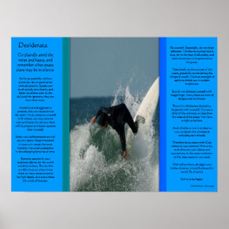 DESIDERATA Affiches de plongée