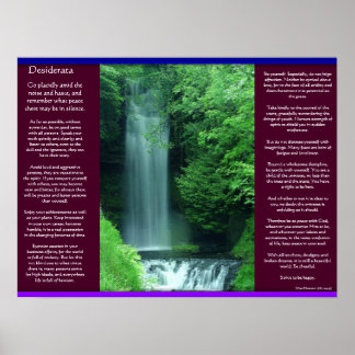 DesiDERATA Cascades Affiches