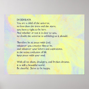 DESIDERATA Changement de Daisy poster
