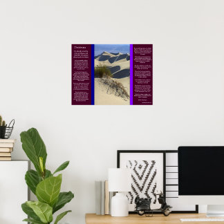DESIDERATA Doses de sable Posters
