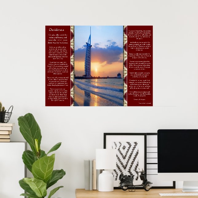 Desiderata Ocean Sky Scape Posters (Bureau à domicile)