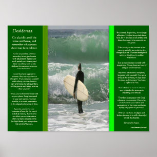 DESIDERATA Surfer Les Affiches De La Vague