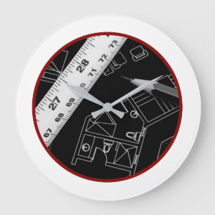 Design Architectural Moderne Horloge Décoration M