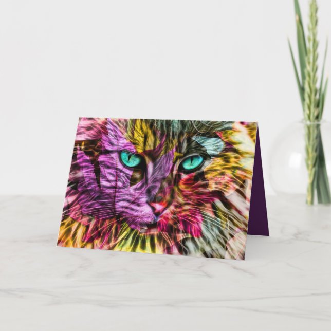 Design art chat Kitten (Devant)