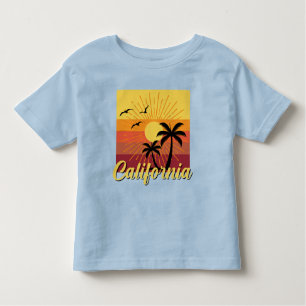 Design Californie - T-shirt Jersey fin Toddler