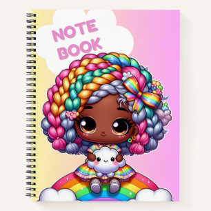 Design carnet girly mignon/ Chibi
