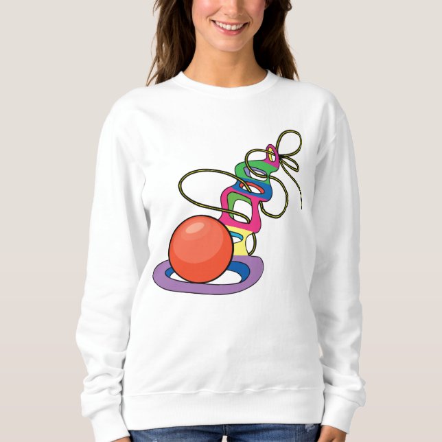 Design classique# Sweatshirt de base féminin (Devant)