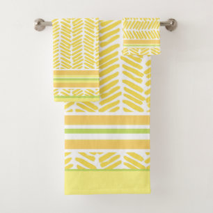 Design contemporain Jaune, Vert, Orange, Blanc