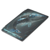 Design coque ipad de la baleine bleue (Côté)
