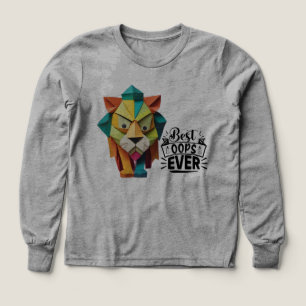 Design d'artisanat coloré de Lion Origami