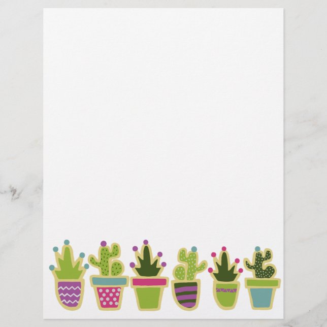 Design de cactus mignons (Devant)