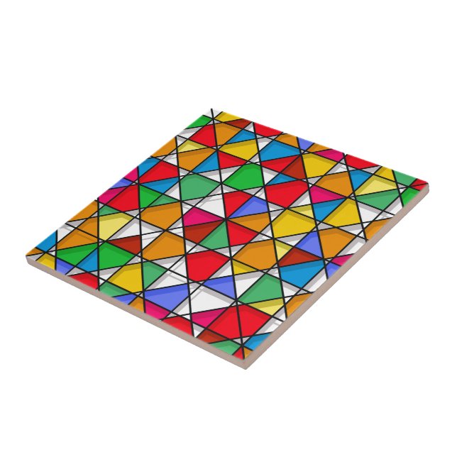 Design de carreaux en verre tendu (Côté)