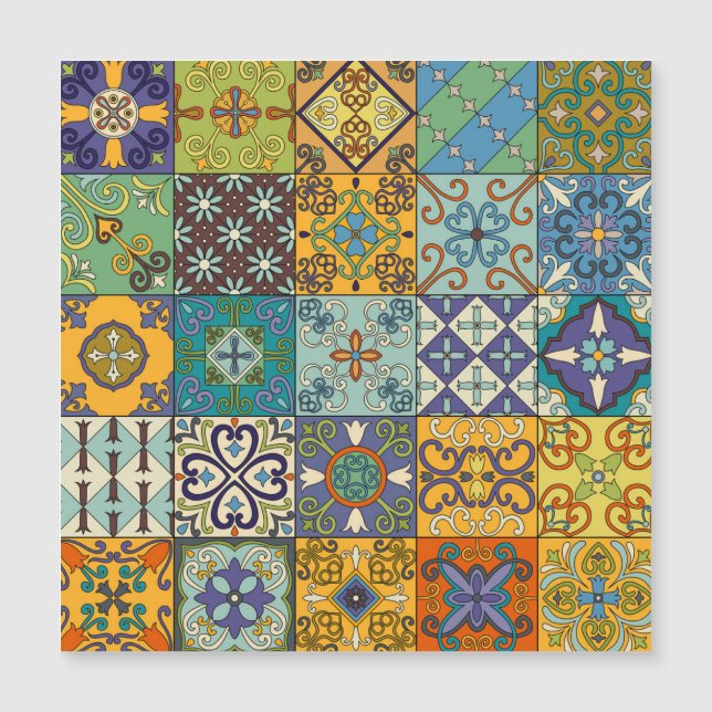 Design de carreaux Talavera portugais (Devant)