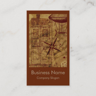 Design de carte de Steampunk