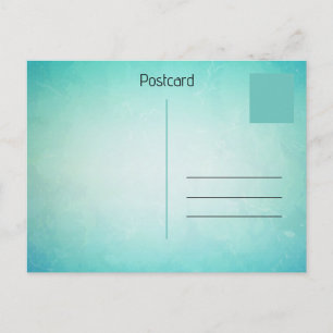 Design de carte postale couleur créative
