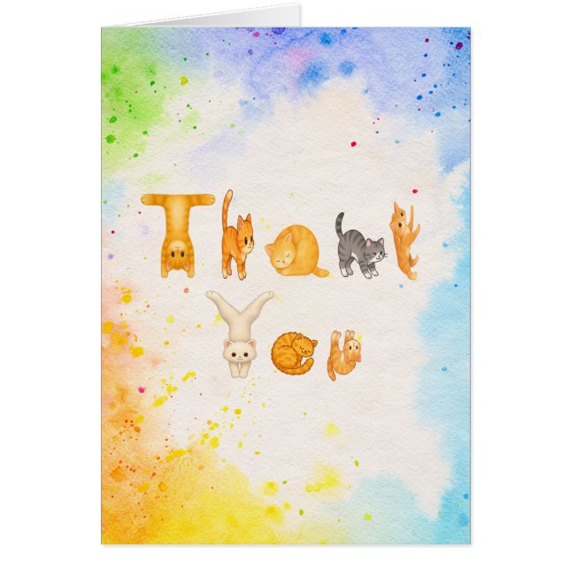 Design de chats en Merci | Merci Amoureux des chat (Devant)