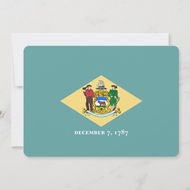 Design de drapeau d'état du Delaware (Devant)