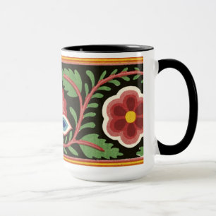 Design de fleurs colorées - Mug