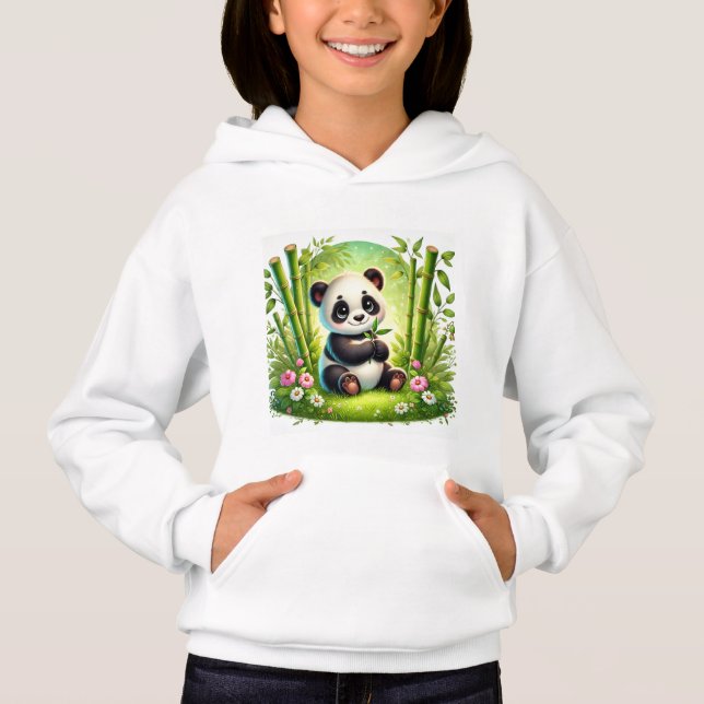 Design de forêt de bambou mignonette - Panda Cub a (Devant)