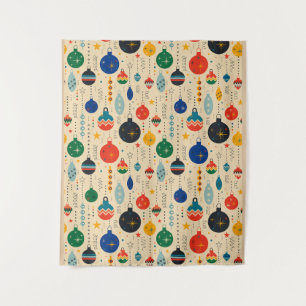 Design de la tapisserie sur le thème de Noël