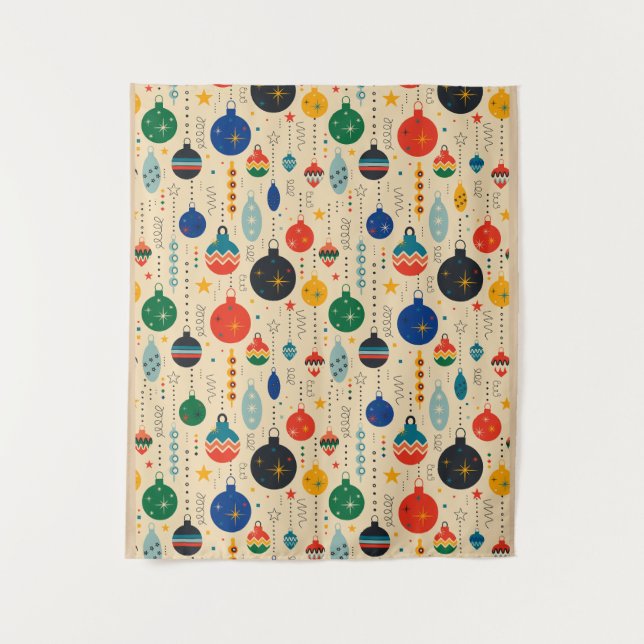 Design de la tapisserie sur le thème de Noël (Devant)