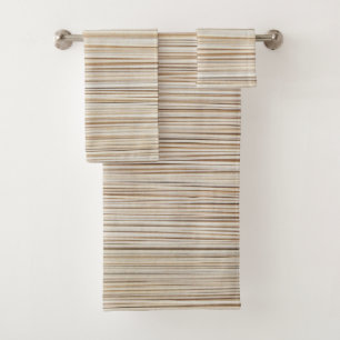 Design de lignes brunes abstraites