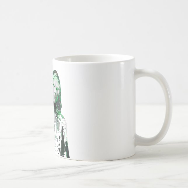 Design de logo Horreur grande tasse (Droite)