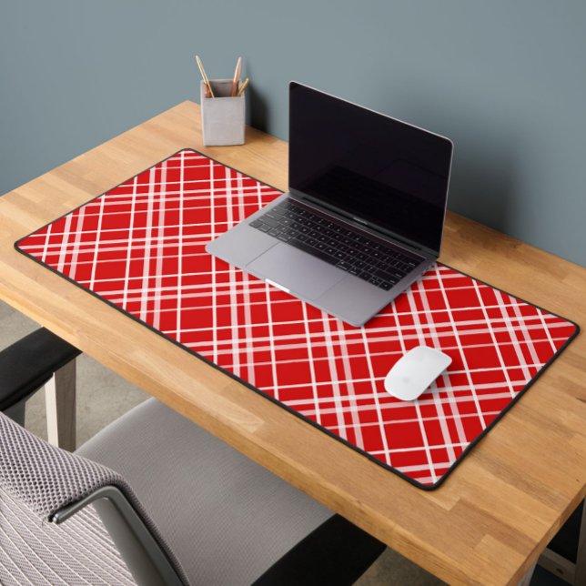 Design de Motif en Tartan blanc rouge (Créateur téléchargé)