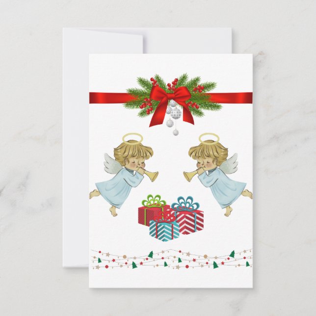 Design de Noël avec anges (Devant)