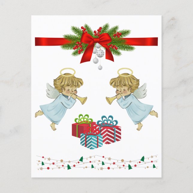 Design de Noël avec anges (Devant)